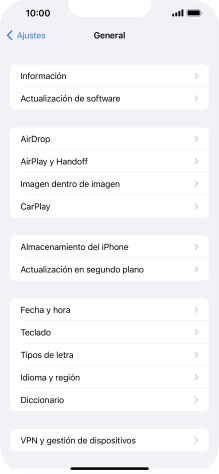 Pulsa Actualización de software. Si hay una versión de software nueva disponible, aparecerá ahora en la pantalla. Sigue las indicaciones de la pantalla para actualizar el software del teléfono. Pulsa Actualización de software. Si hay una versión de software nueva disponible, aparecerá ahora en la pantalla. Sigue las indicaciones de la pantalla para actualizar el software del teléfono.