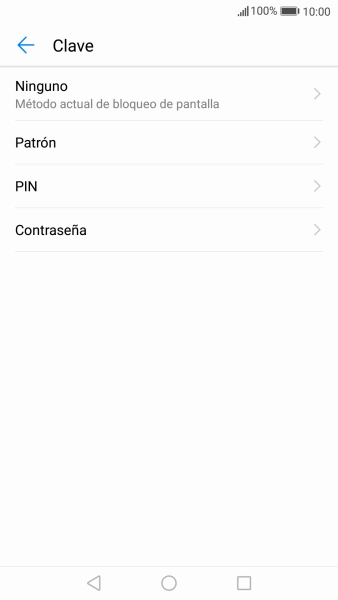 Introduce el código de seguridad actual y pulsa Ninguno. Introduce el código de seguridad actual y pulsa Ninguno.