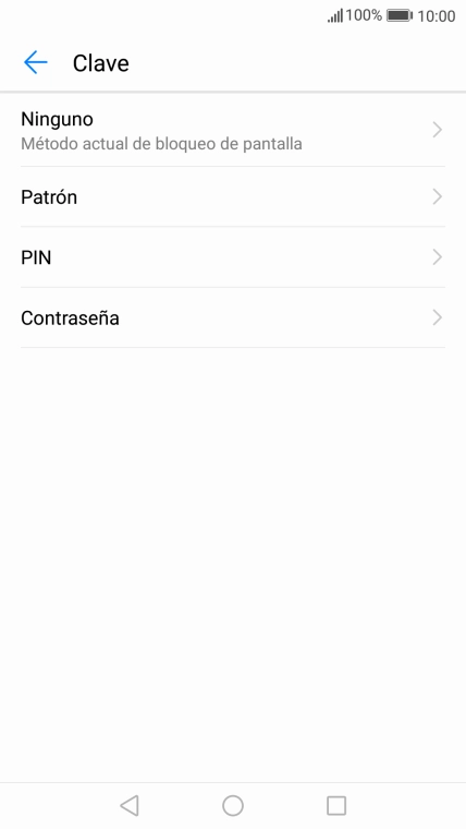 Introduce el código de seguridad actual y pulsa Ninguno. Introduce el código de seguridad actual y pulsa Ninguno.