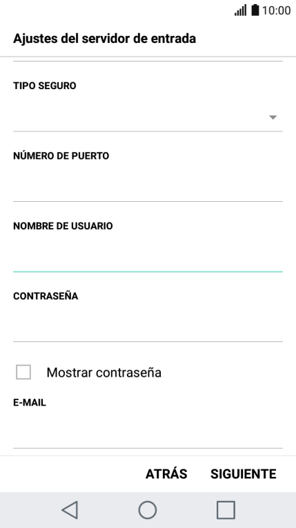 Pulsa SIGUIENTE. Pulsa SIGUIENTE.