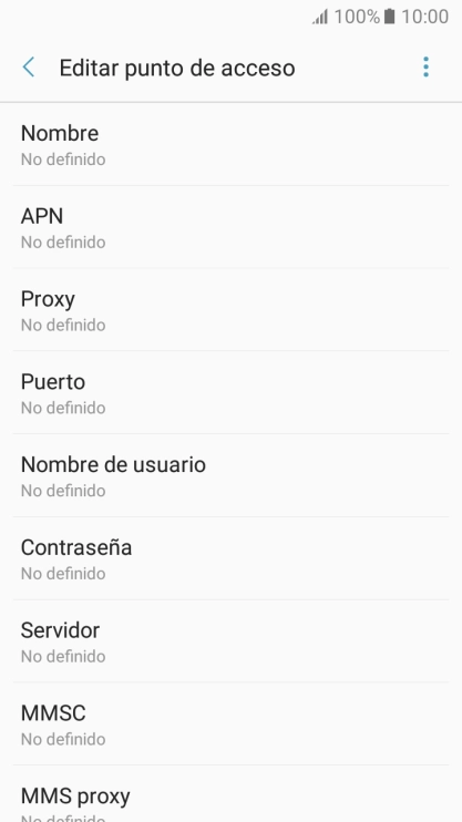 Pulsa Nombre. Pulsa Nombre.