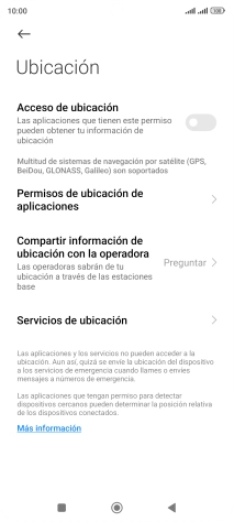 Pulsa el indicador junto a 