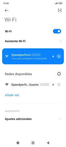 Pulsa la tecla de inicio para terminar y regresar a la pantalla de inicio.