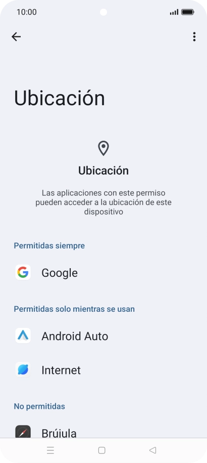 Pulsa la app deseada. Pulsa la app deseada.