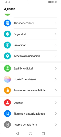 Pulsa Sistema y actualizaciones.