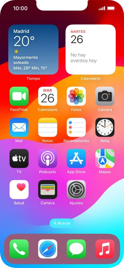 Pulsa Ajustes.