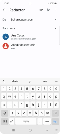 Pulsa el contacto deseado. Pulsa el contacto deseado.