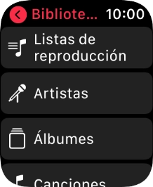 Pulsa Listas de reproducción. Pulsa Listas de reproducción.