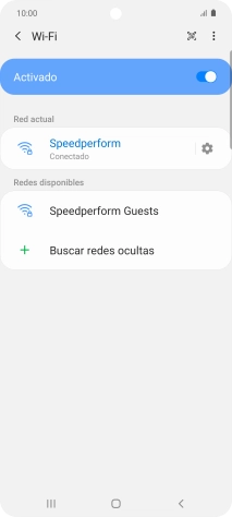 Pulsa la tecla de inicio para terminar y regresar a la pantalla de inicio.