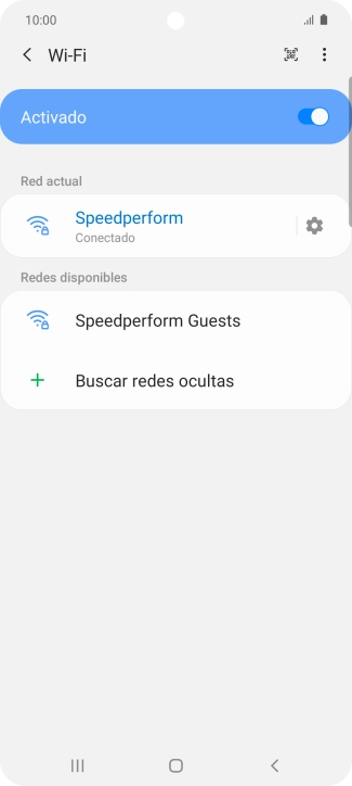Pulsa la tecla de inicio para terminar y regresar a la pantalla de inicio.