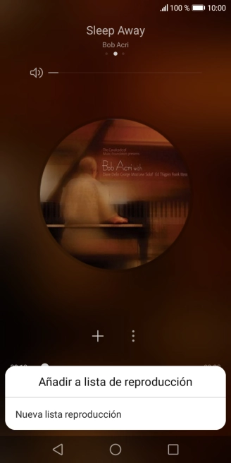 Pulsa Nueva lista reproducción. Pulsa Nueva lista reproducción.