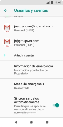 Pulsa el indicador junto a Pulsa el indicador junto a