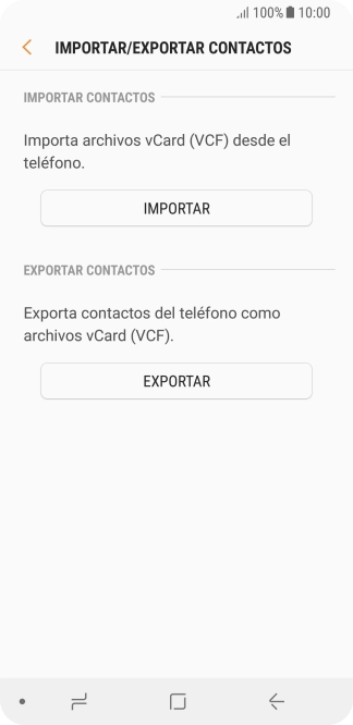 Pulsa IMPORTAR. Pulsa IMPORTAR.