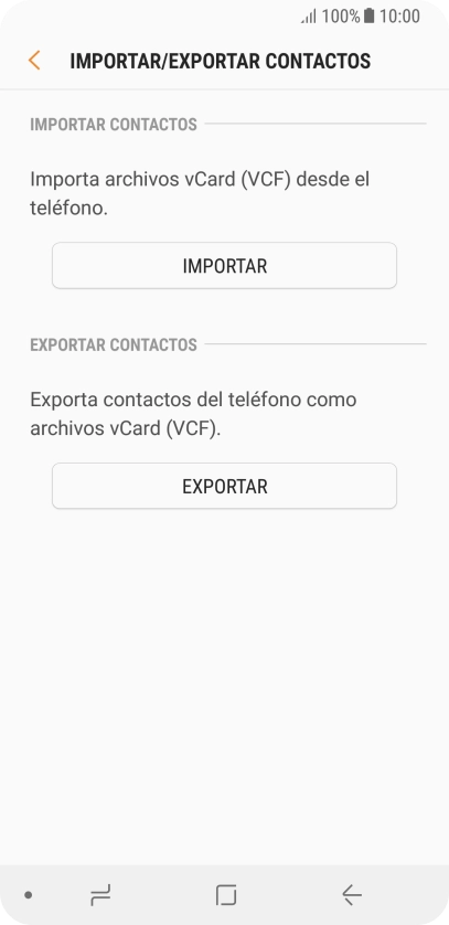 Pulsa IMPORTAR. Pulsa IMPORTAR.