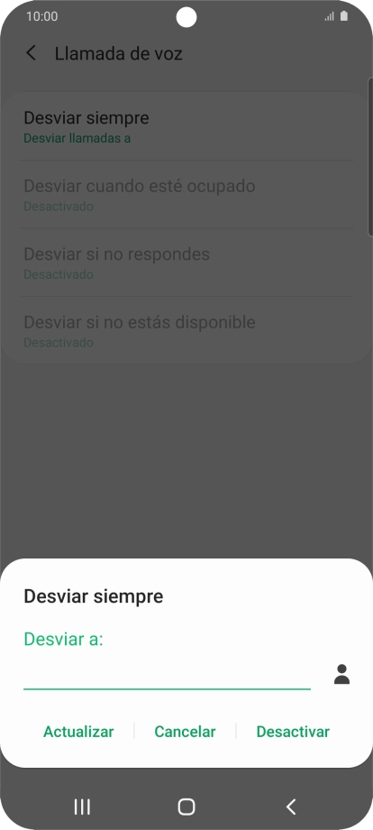 Pulsa Desactivar. Pulsa Desactivar.