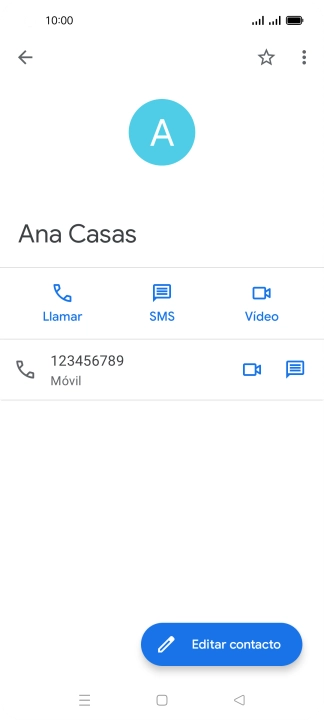 Pulsa la tecla de inicio para terminar y regresar a la pantalla de inicio.