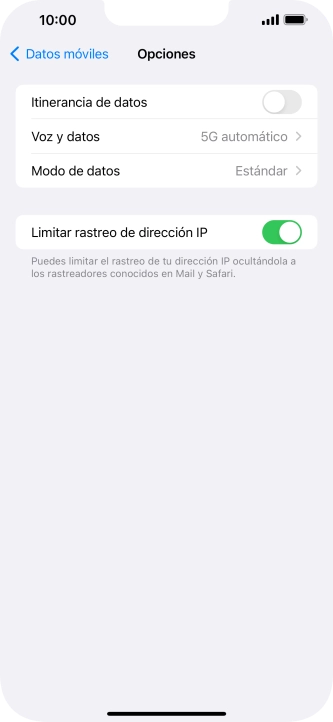Pulsa Voz y datos. Pulsa Voz y datos.