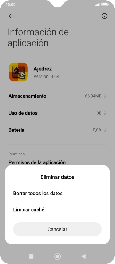 Pulsa Limpiar caché. Pulsa Limpiar caché.