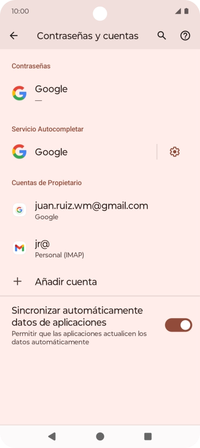 Pulsa el indicador junto a Pulsa el indicador junto a