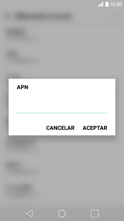 Introduce airtelwap.es y pulsa ACEPTAR.