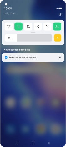Pulsa Interfaz de usario del sistema.