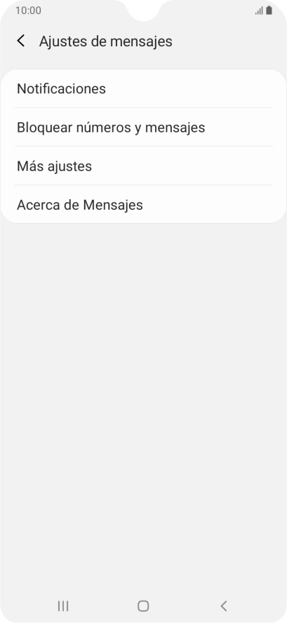Pulsa Más ajustes. Pulsa Más ajustes.