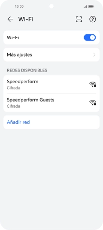 Pulsa Más ajustes.
