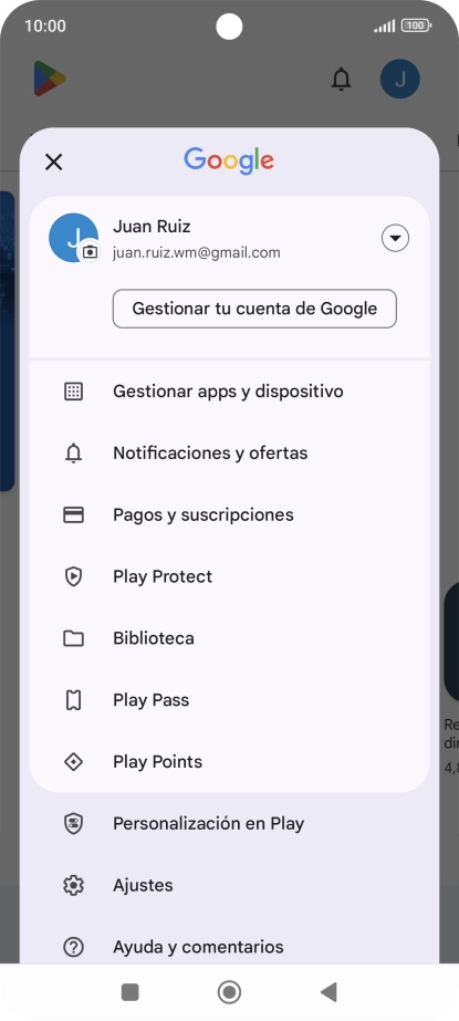 Pulsa Ajustes. Pulsa Ajustes.