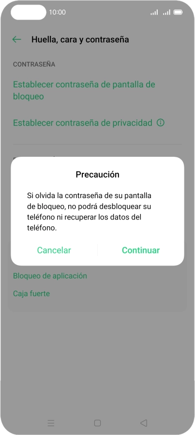 Pulsa Continuar. Pulsa Continuar.