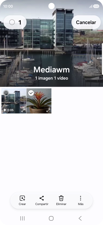 Pulsa el icono de seleccionar todo. Pulsa el icono de seleccionar todo.