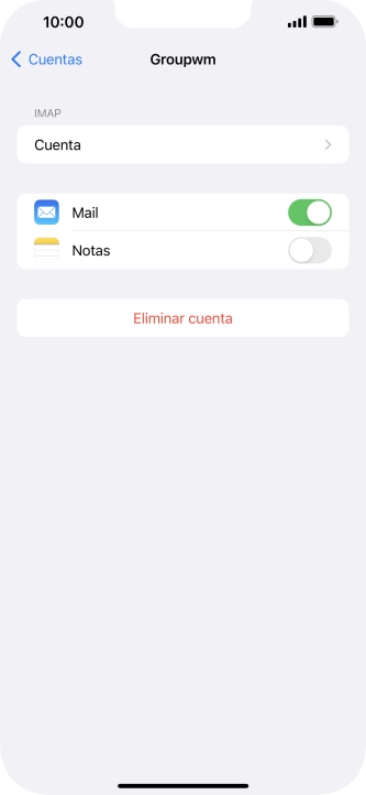 Pulsa Cuenta.