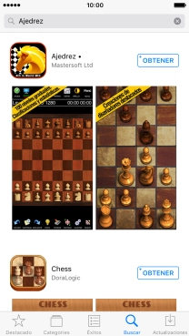 Pulsa la app deseada. Pulsa la app deseada.