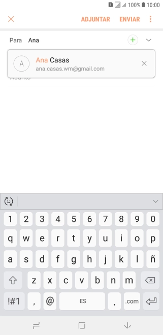 Pulsa el contacto deseado.