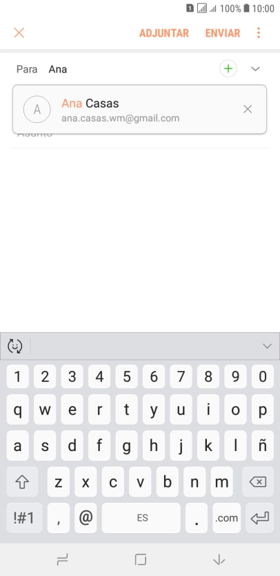 Pulsa el contacto deseado.