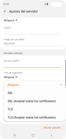 Pulsa Ninguna para desactivar la función. Pulsa Ninguna para desactivar la función.