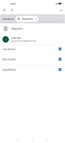 Pulsa Dispositivo.