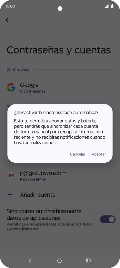 Pulsa Aceptar. Pulsa Aceptar.