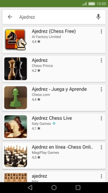 Pulsa la app deseada. Pulsa la app deseada.