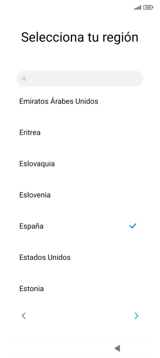 Pulsa la flecha hacia la derecha. Pulsa la flecha hacia la derecha.