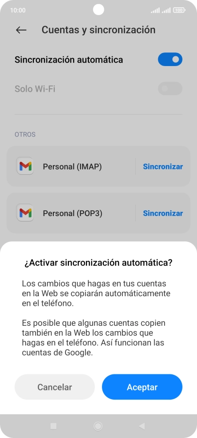 Pulsa Aceptar. Pulsa Aceptar.