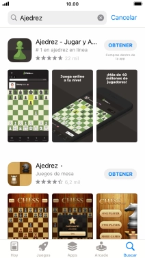 Pulsa la app deseada. Pulsa la app deseada.