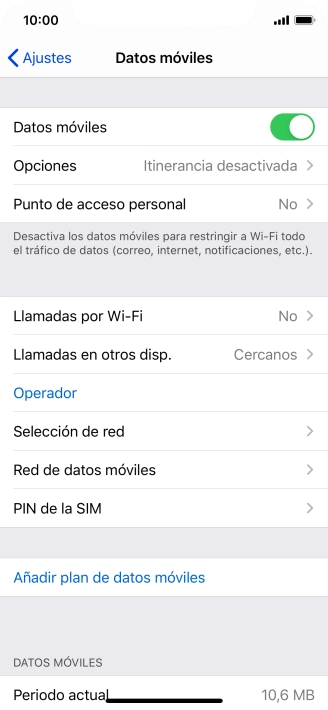 Pulsa Opciones.