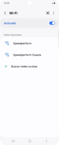 Pulsa el icono de menú. Pulsa el icono de menú.