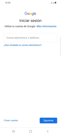 Si no tienes una cuenta de Google, pulsa Crear cuenta y sigue las indicaciones de la pantalla para ver cómo crear una cuenta nueva. Si no tienes una cuenta de Google, pulsa Crear cuenta y sigue las indicaciones de la pantalla para ver cómo crear una cuenta nueva.