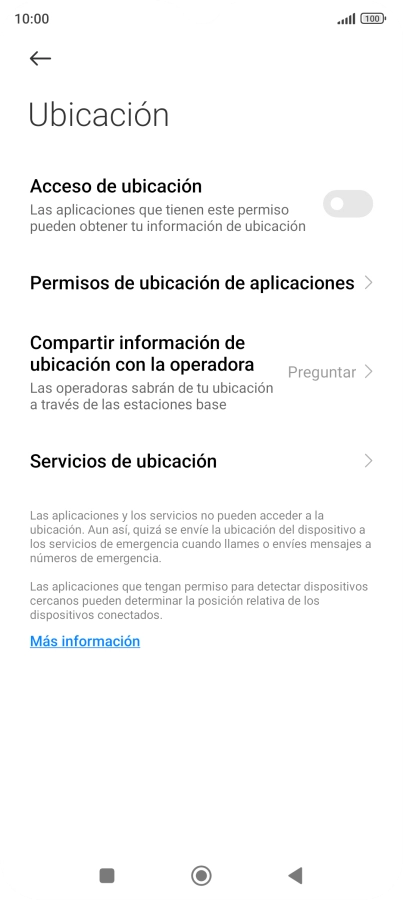 Pulsa el indicador junto a Pulsa el indicador junto a