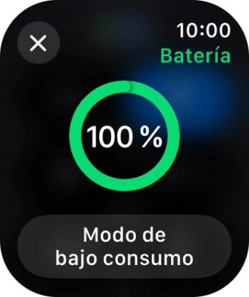 Pulsa Modo de bajo consumo.