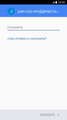 Pulsa en el campo de escritura e introduce la contraseña de tu cuenta de Google. Pulsa en el campo de escritura e introduce la contraseña de tu cuenta de Google.