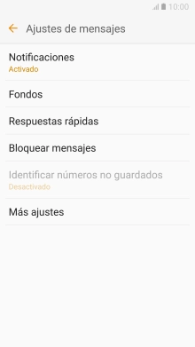 Pulsa Más ajustes. Pulsa Más ajustes.