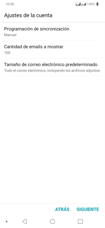 Pulsa Programación de sincronización. Pulsa Programación de sincronización.