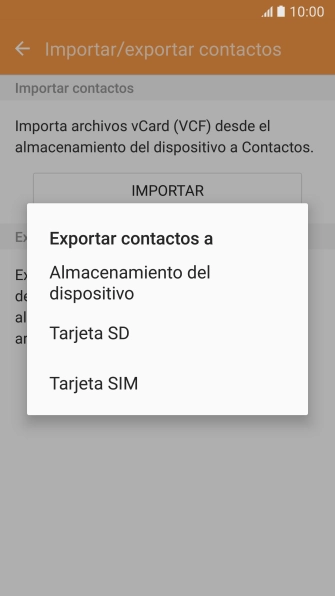 Pulsa Tarjeta SIM.
